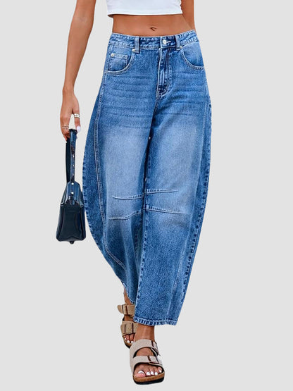 Linda | Relaxed Fit Flared Jeans