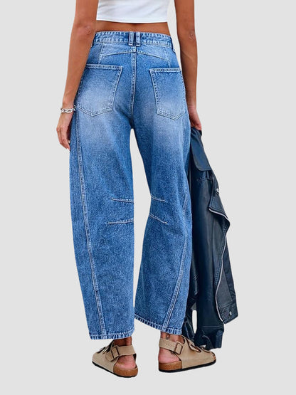 Linda | Relaxed Fit Flared Jeans