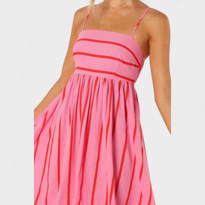 Isabel - Striped Maxi Dress