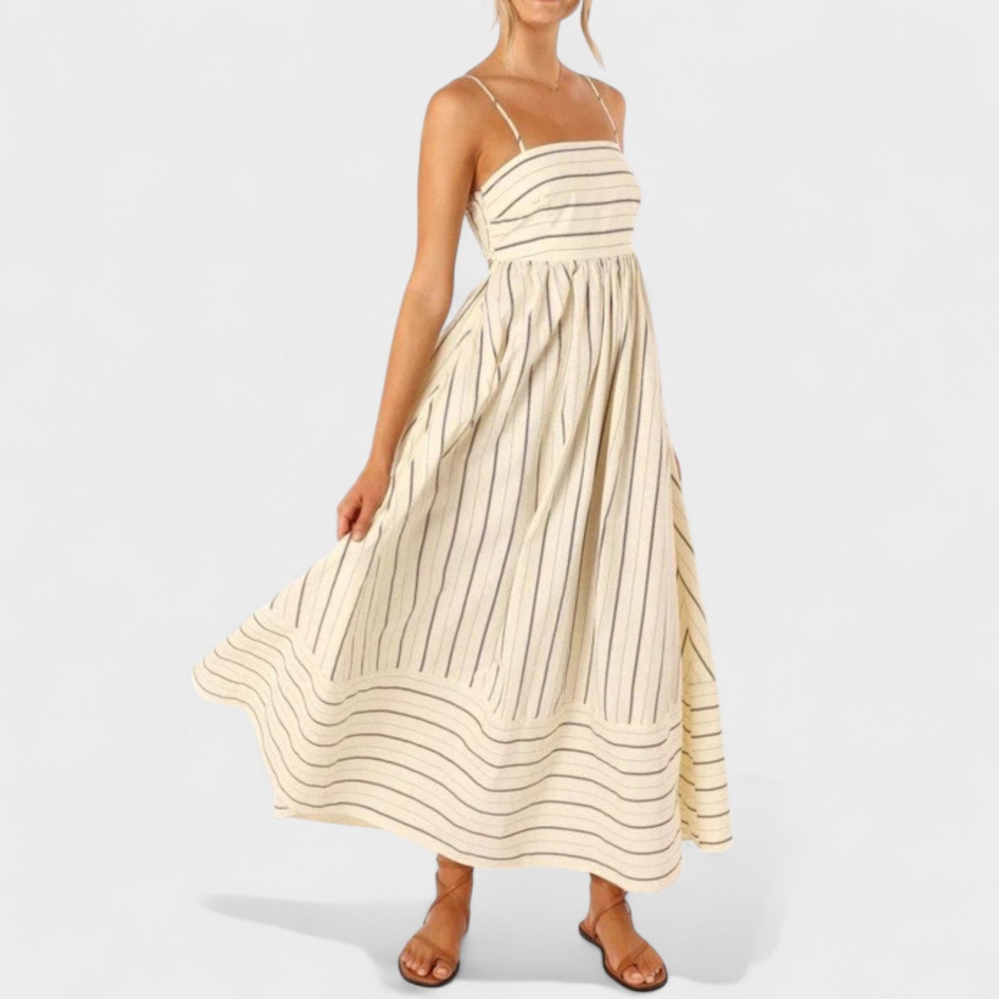 Isabel - Striped Maxi Dress