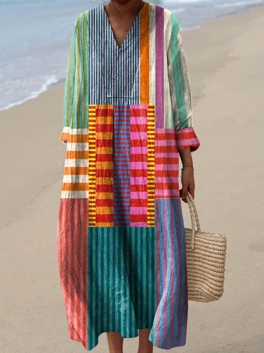 Lobke™ | Vintage Color Dress